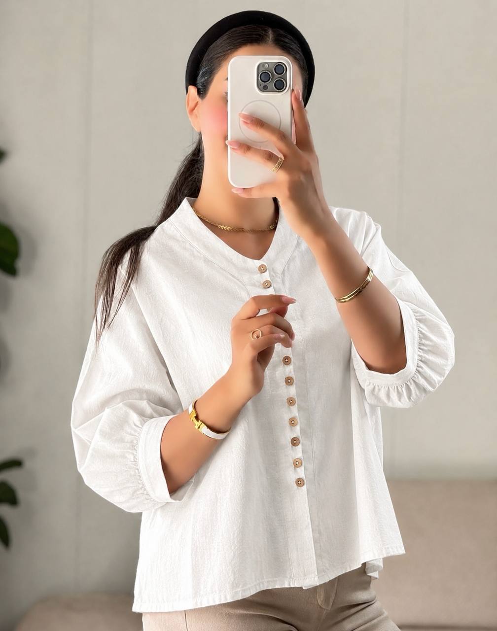 شومیز لینن zara